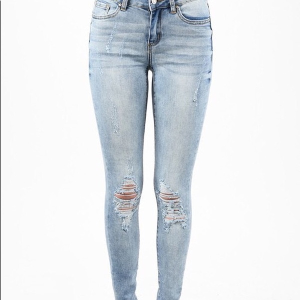 Light Blue Denim Jeans
